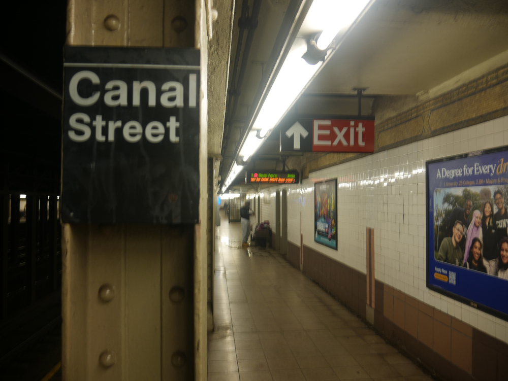 NYC Subway Canal Street